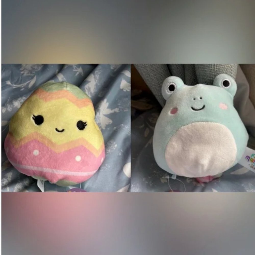 NWT Gonza and Robert Flipamallow 5” Squishmallow